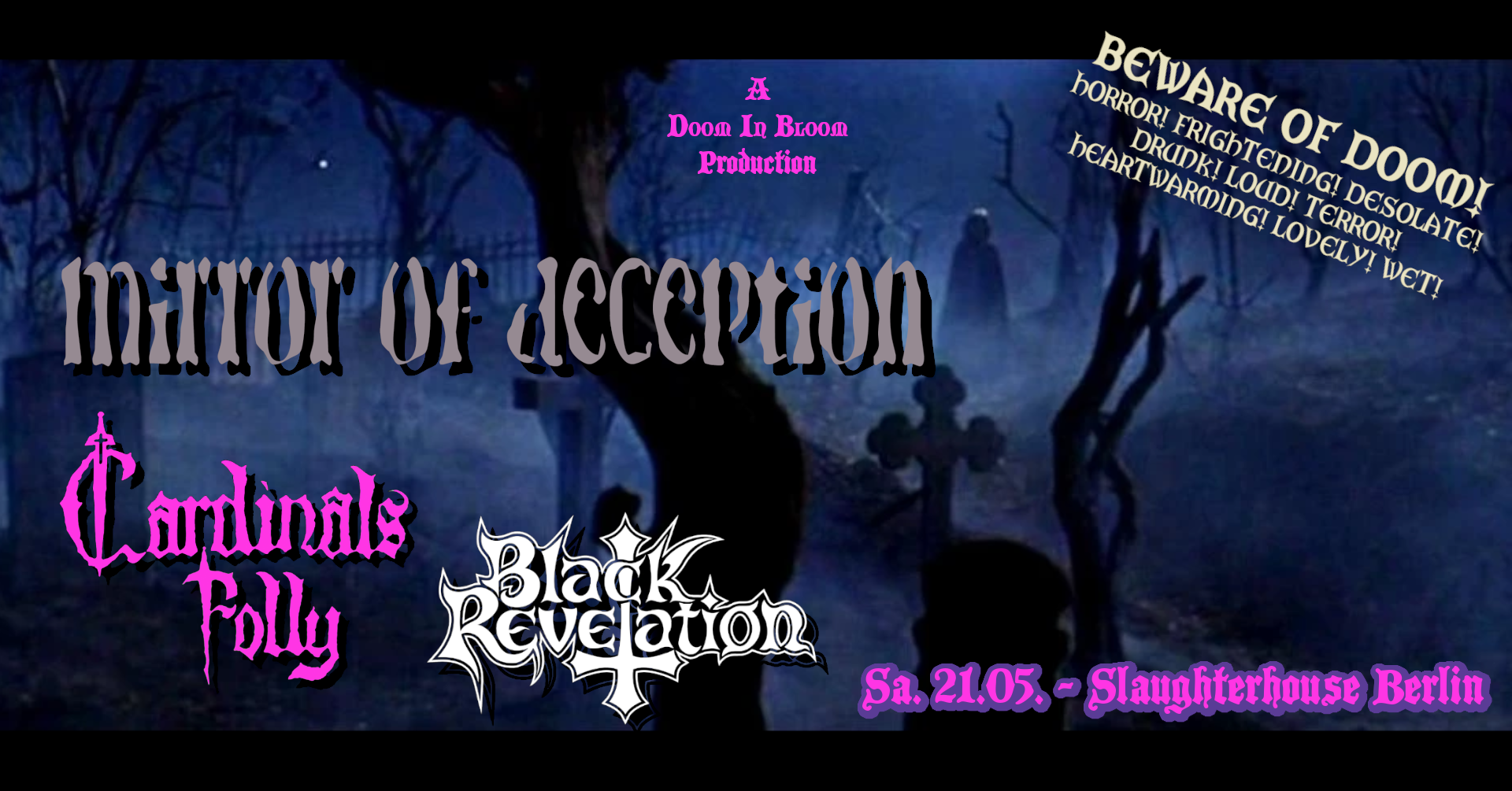 Mirror of Deception, Cardinals Folly, Black Revelation