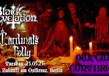 Cardinals Folly (FIN) • Black Revelation | 23.05.23, Zukunft, Berlin